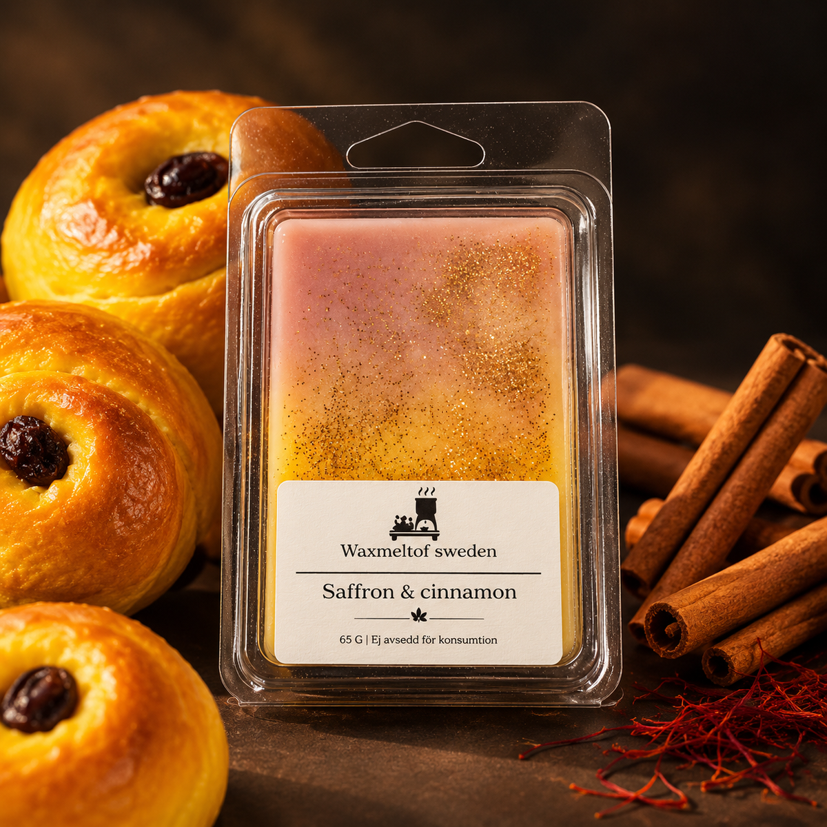 Sweet saffron & cinnamon