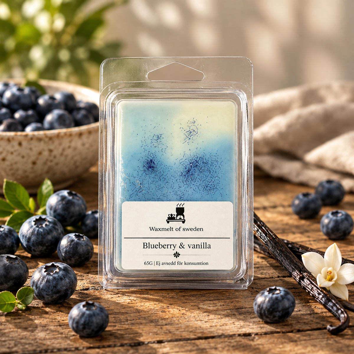 Blueberry & vanilla