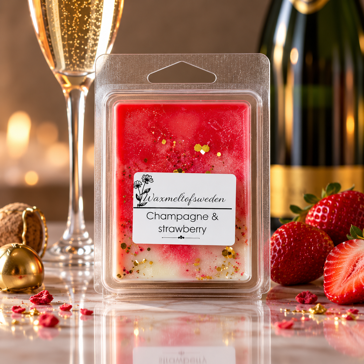 Champagne & strawberry