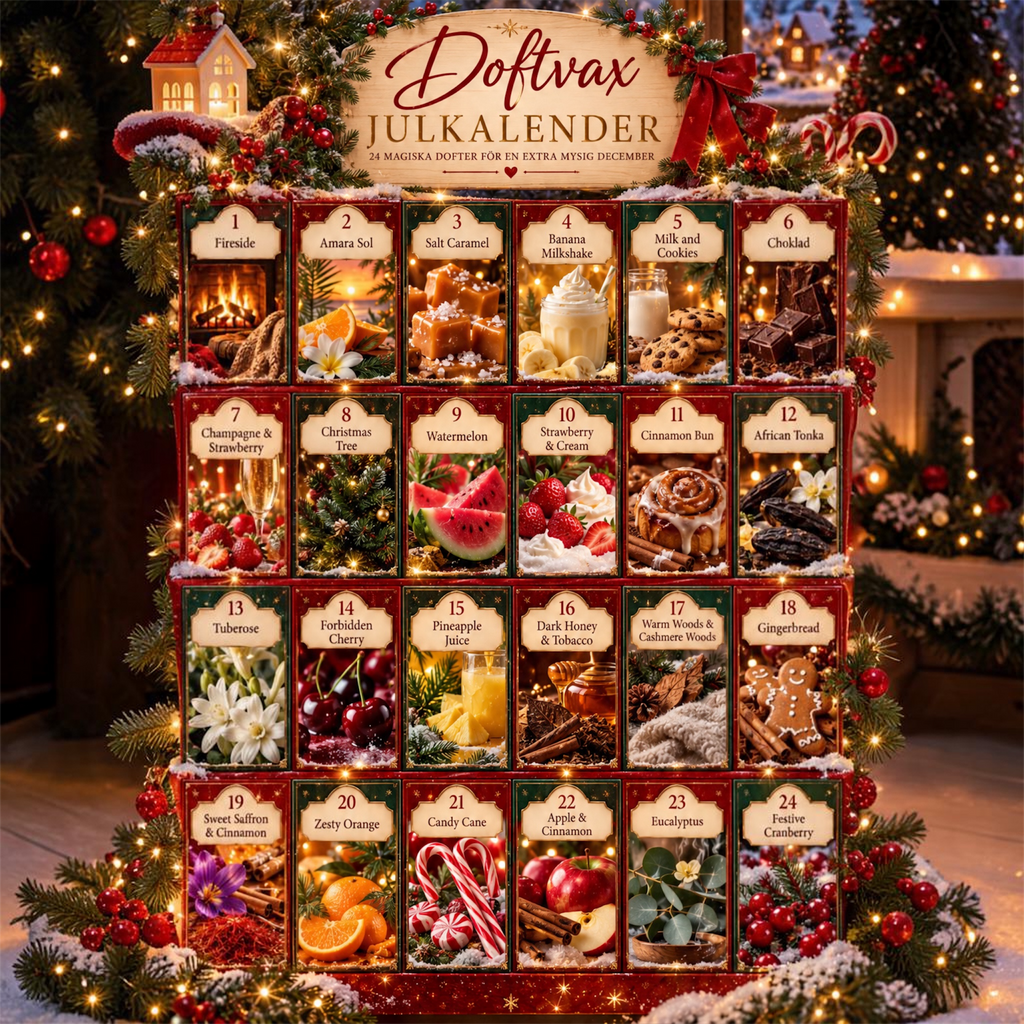 Adventskalender 24 luckor